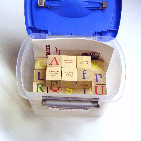 StoryBlox - in Plastic Bin