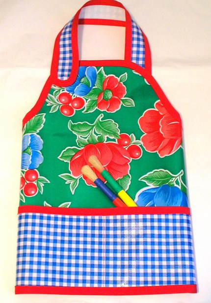 Petite Picasso - Oilcloth Art Apron