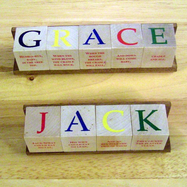 NameBlox - Grace & Jack